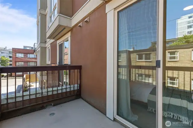 Bedroom deck