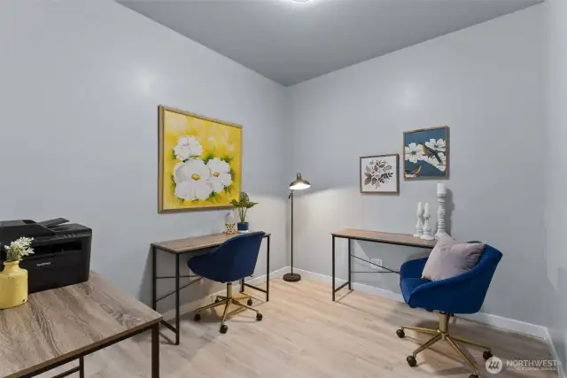 Lower level office