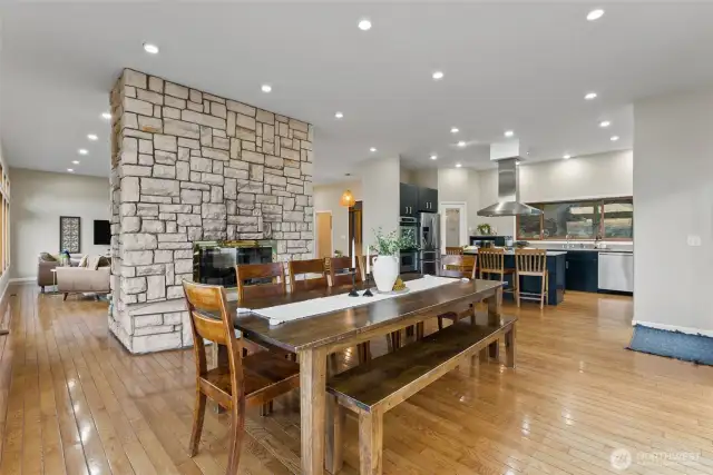 Main floor dining
