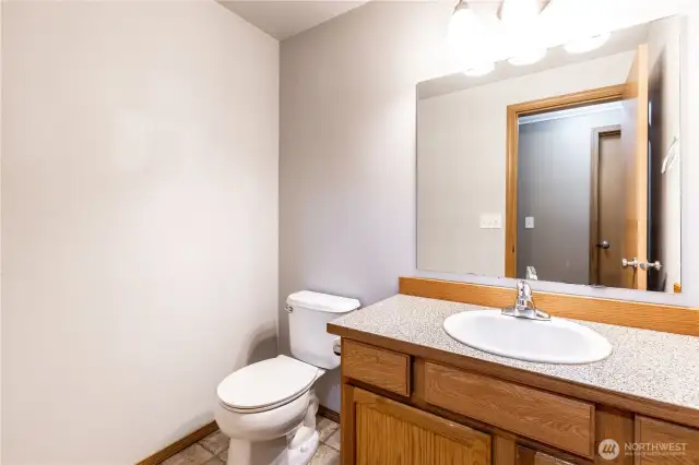 Downstairs half-bathroom