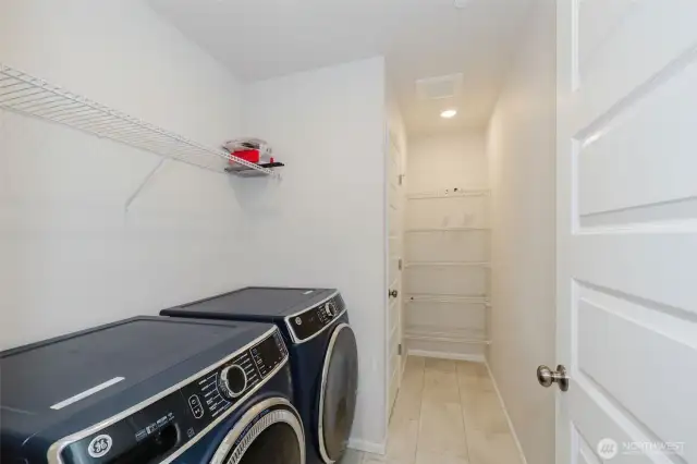 upstairs laundry