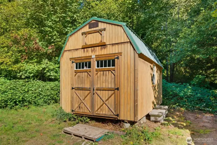 Large storage shed
