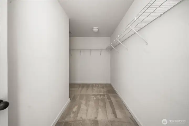 Large walk-in closet