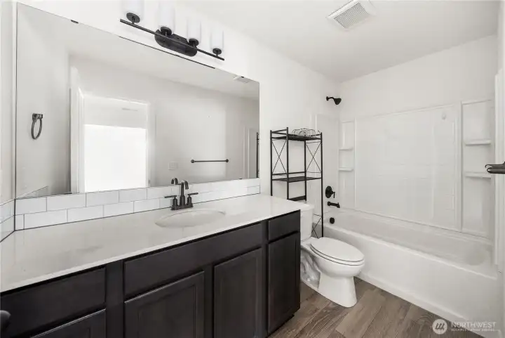 Main bathroom upstairs