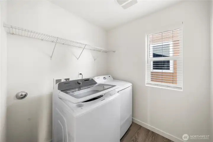 Utility room upstairs