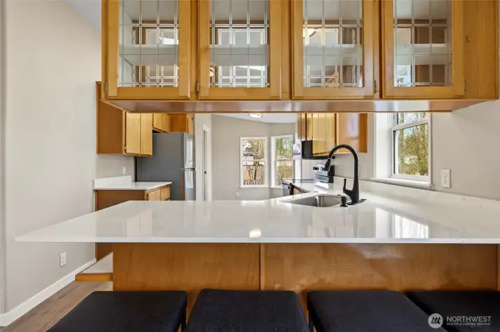 Beautiful new counter tops