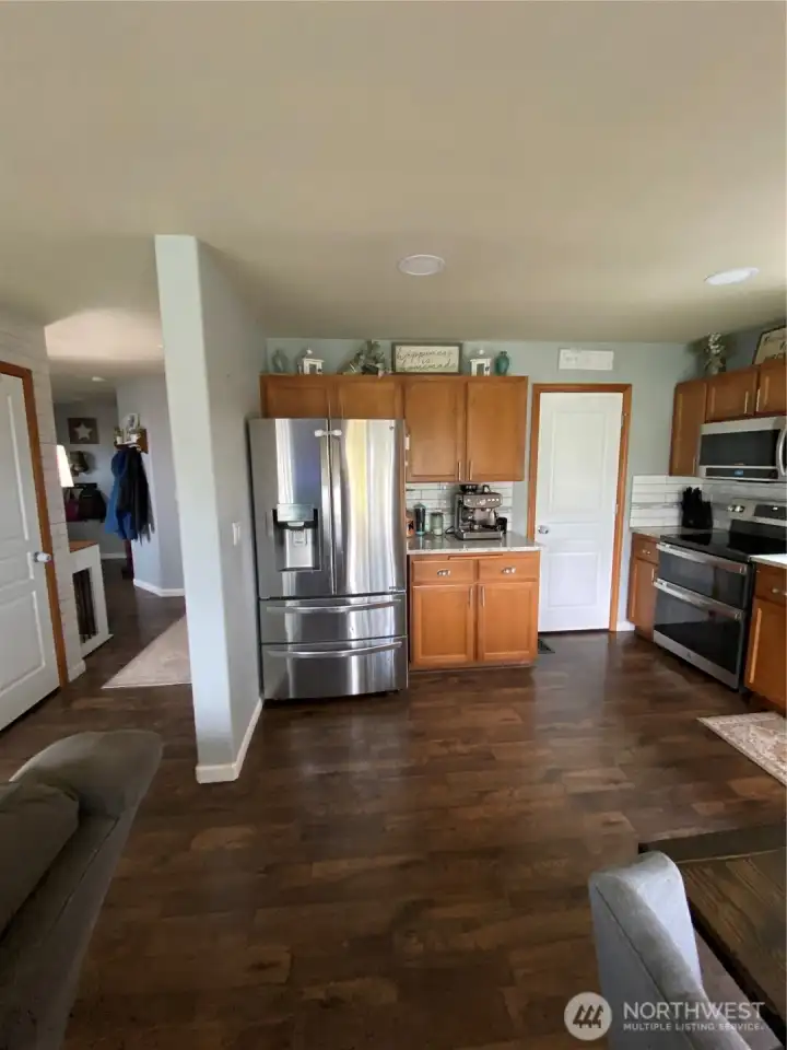 Kitchen with new appliances!