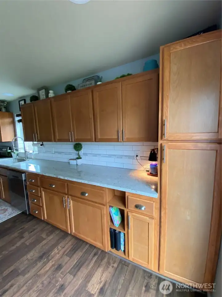 The baker will enjoy all of the counter space!