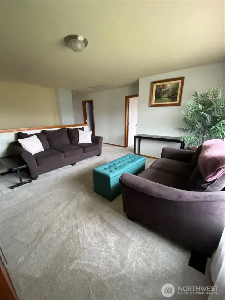 Loft as you enter the upstairs!