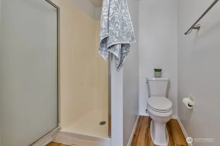 Primary with ensuite 3/4 bath