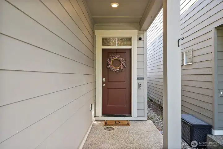Covered entry.