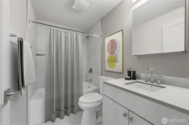 Bathroom  *virtually staged