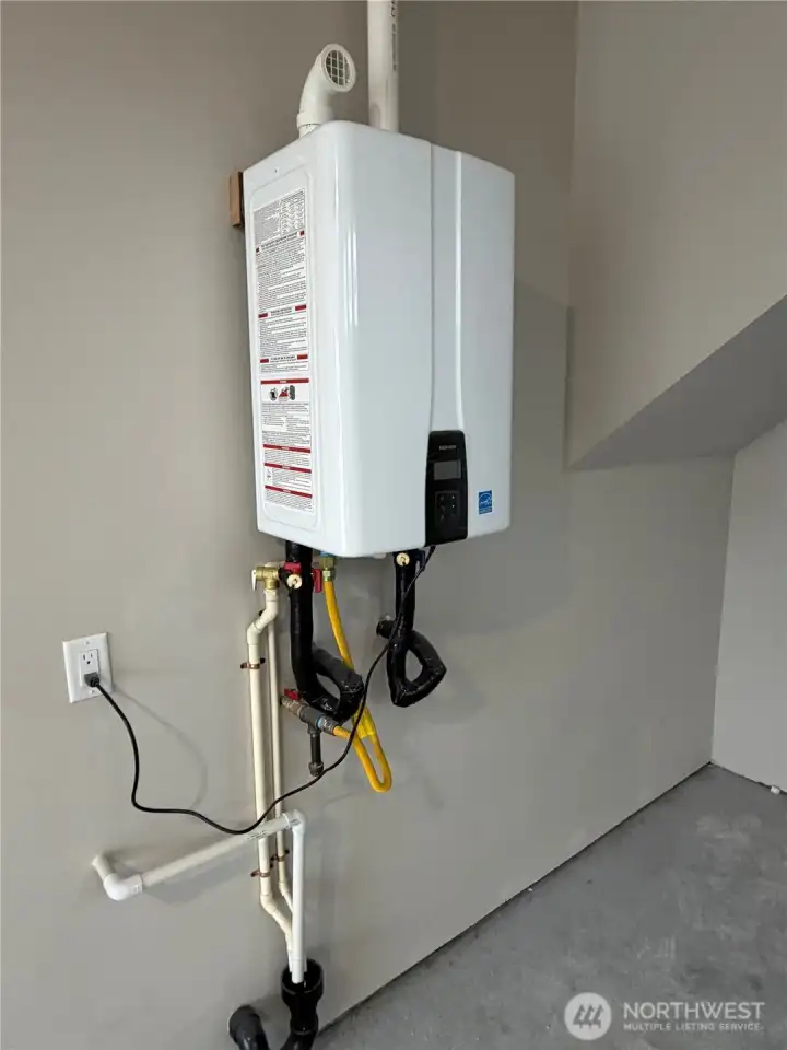 All Northview Phase 6 homes have a tankless water heater. Never run out of hot water!