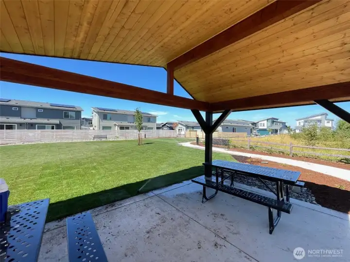 Gazebo of the community park