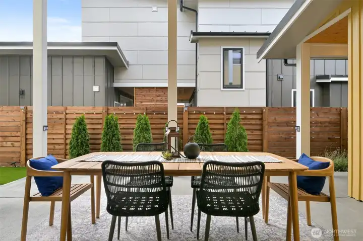 Low-maintenance yard options allow for more leisure time