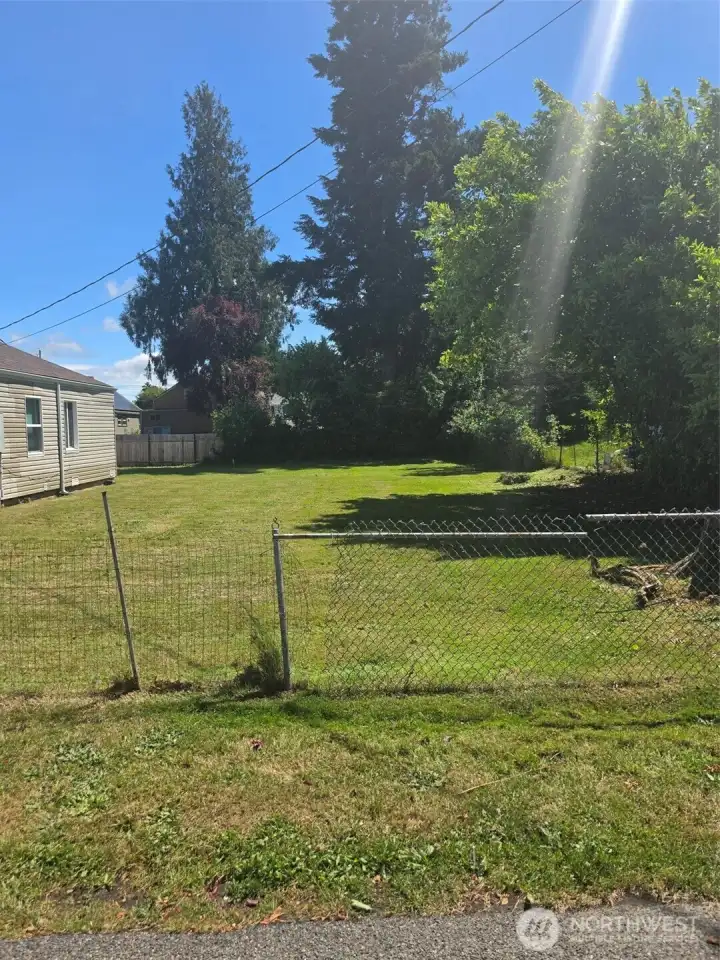 Lot with home to left for sale, too.