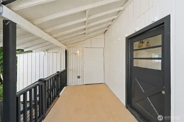Dutch Door to the detached studio Dutch Door to the detached studio