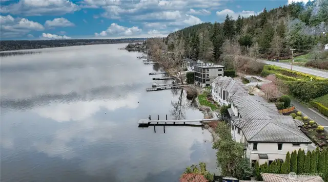 Aerial View north
