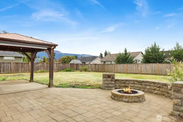 paved firepit
