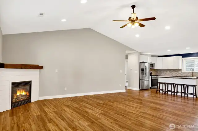 gas fireplace