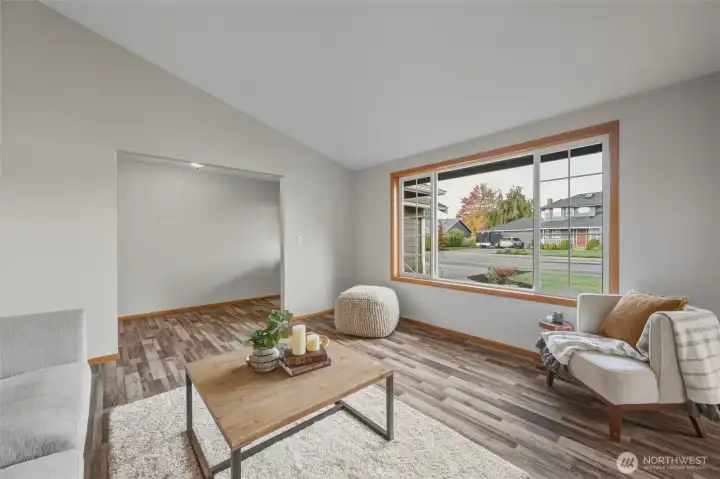 Enjoy LVP flooring and air conditioning in this spacious home!