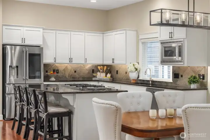 Light and bright updated kitchen