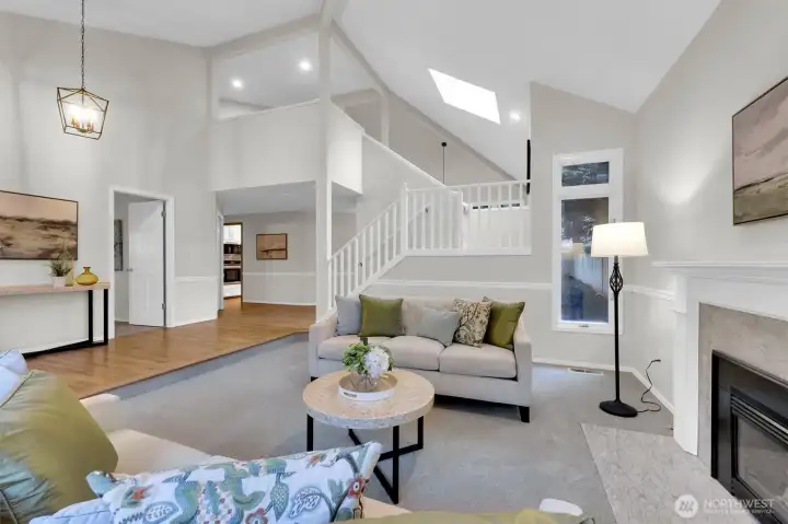 Entry area pic again. New 4' x 4' skylight.