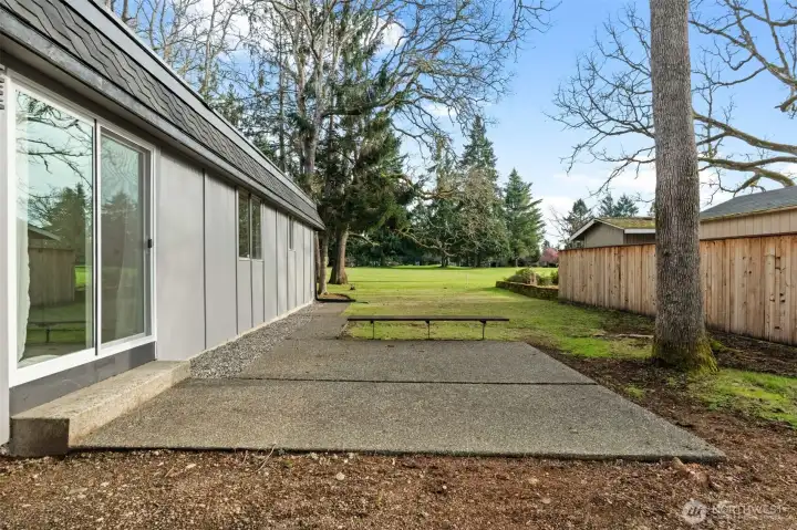 Bedroom 2 with private entrance and patio