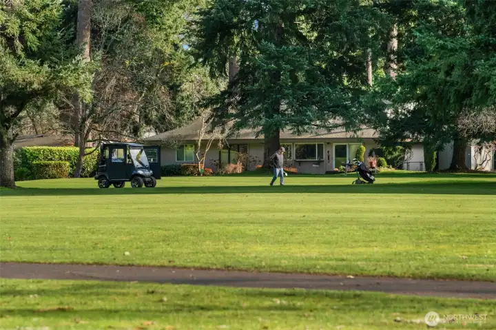 Step out your door and head to the golf course