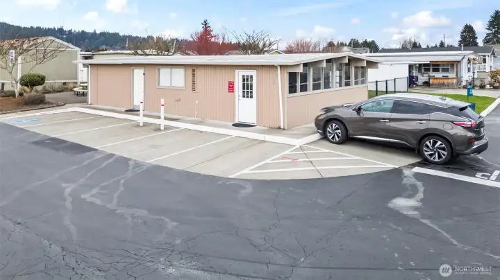 Community workout room