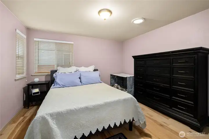 Generous primary bedroom featuring a full ensuite.