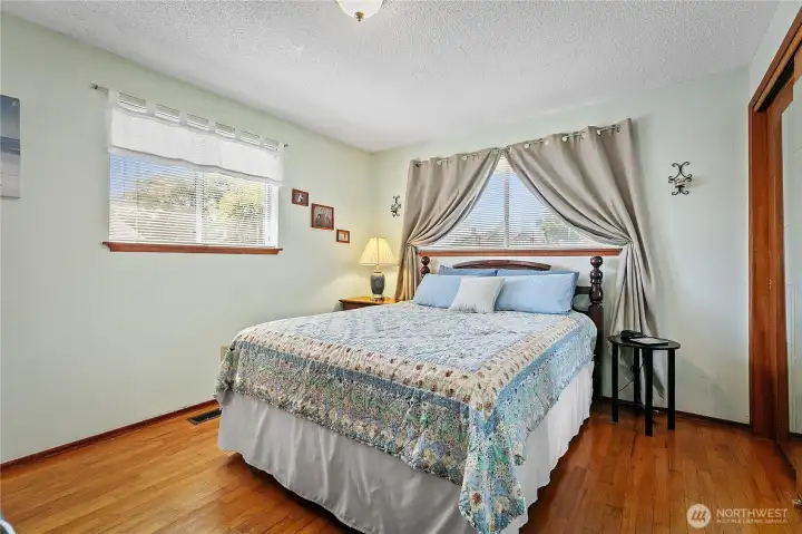 Primary Suite | Clean Hardwood Flooring