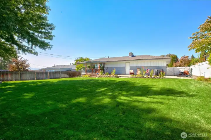 Spacious Backyard