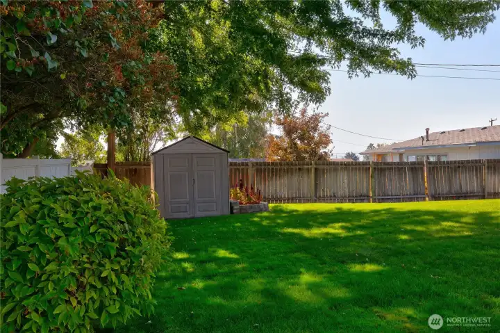 Private & Partially Shaded Backyard