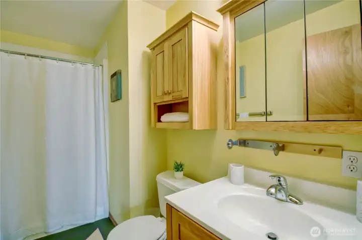 3/4 bath for the lower level