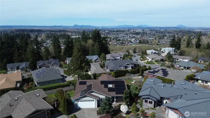 Maddox Creek view of the Skagit Valley and the San Juan Islands!