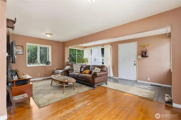 Open light filled space