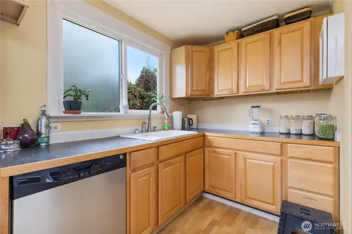 Light and bright open kitchen