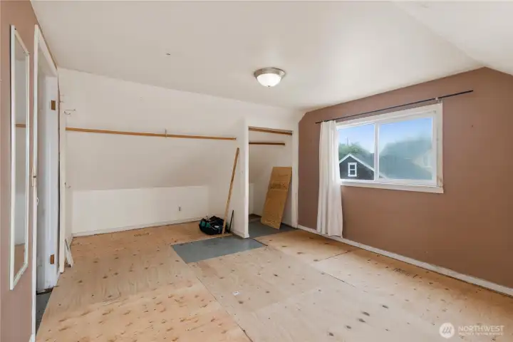 Primary- seller was in progress repair/refinish hardwoods