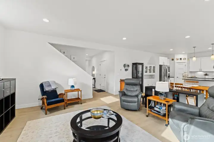 Open layout floorpan for easy entertaining