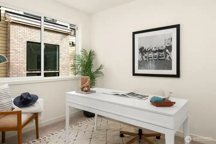 Dedicated den/office