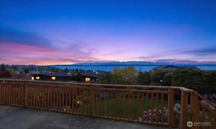 Enjoy picture perfect sunsets.