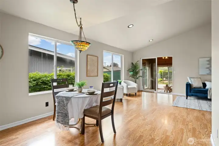 Spacious living