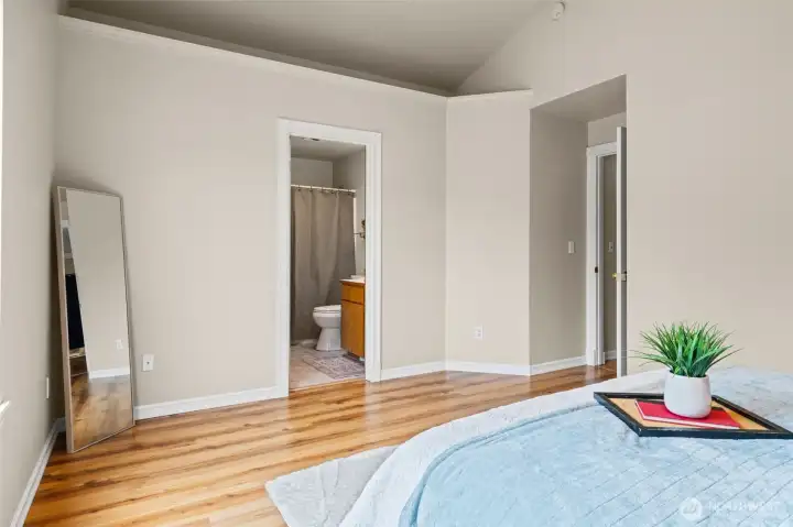 Primary Bedroom with attached bathroom
