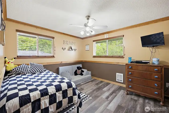 Upstairs bedroom