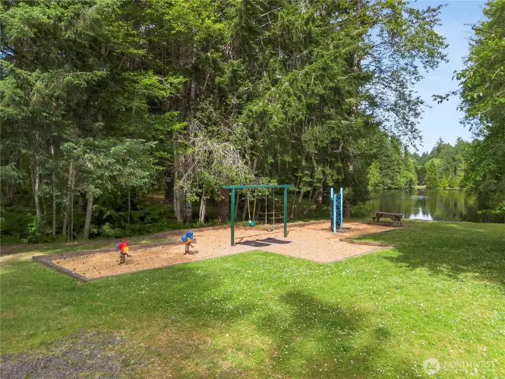 Walk here from your home - one of many parks and amenities in Lake Limerick.