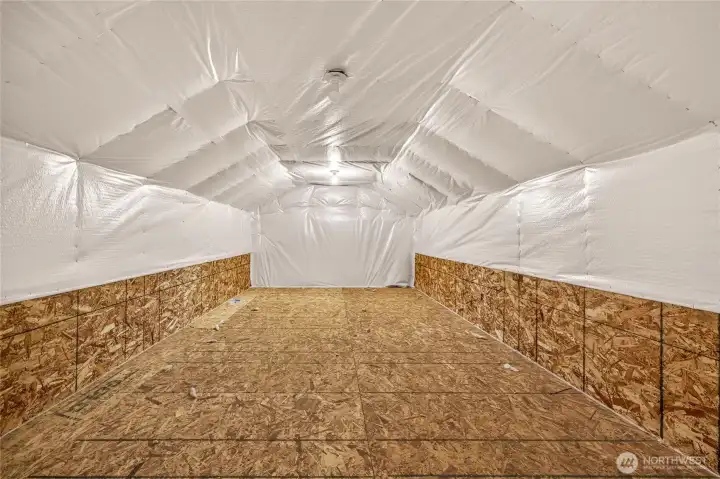 Storage Space Above Garage