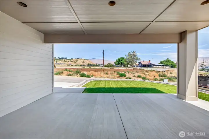 Covered Back Patio