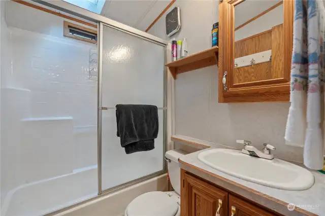 Bathroom with standup tub/shower