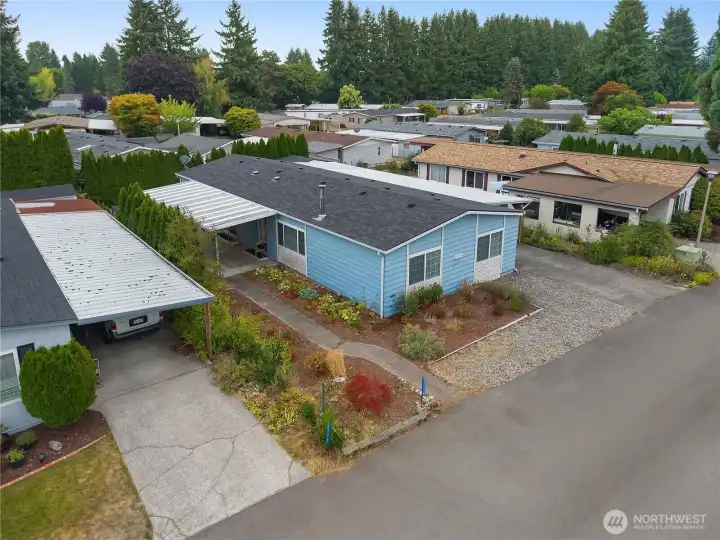 Beautifully updated home with covered awning!